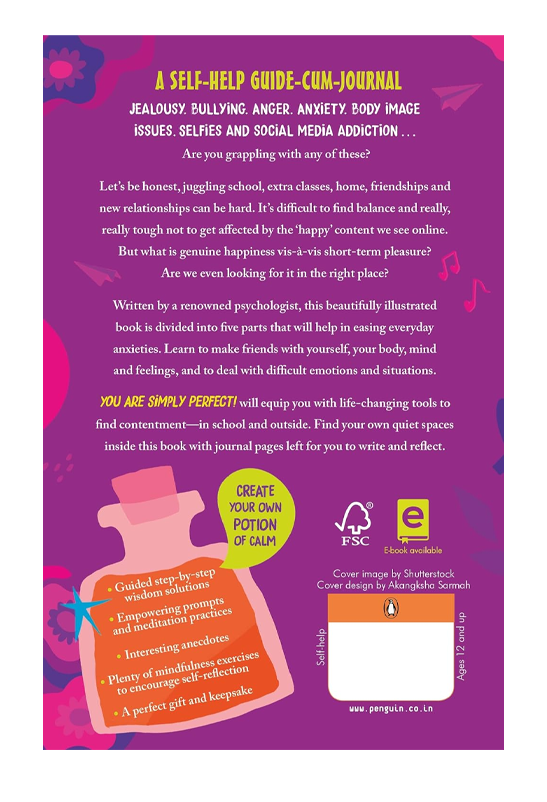You Are Simply Perfect! A Mindfulness and Self-Awareness Guide for Tweens and Teens