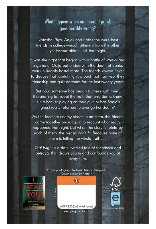 That Night: Four Friends. Twenty Years. One Haunting Secret.
