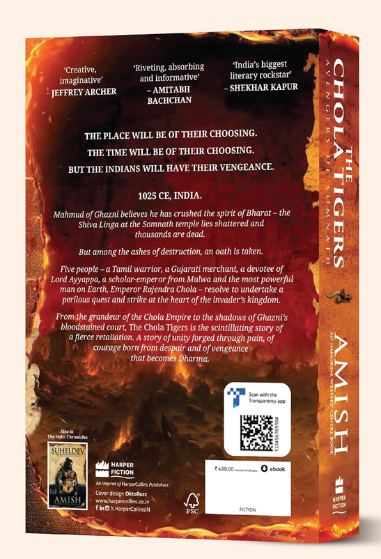 The Chola Tigers: Avengers of Somnath - A Historical Fiction by Amish