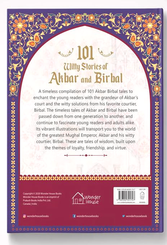101 Witty Stories of Akbar and Birbal - Collection of Humorous Stories For Kids